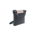 Navy-Blush - Back - Eastern Counties Leather Womens-Ladies Janie Leather Handbag