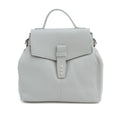 Grey - Front - Eastern Counties Leather Womens-Ladies Noa Leather Handbag