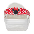 White-Red - Back - Disney Childrens-Kids Minnie Mouse Clogs