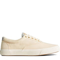 Natural - Close up - Sperry Mens Seacycled Striper II CVO Suede Trainers