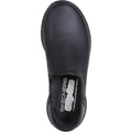 Black - Side - Skechers Womens-Ladies Ultra Flex 3.0 All Smooth Leather Shoes