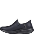 Black - Lifestyle - Skechers Womens-Ladies Ultra Flex 3.0 All Smooth Leather Shoes