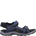 Navy - Side - Cotswold Mens Shilton Recycled Sandals
