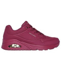 Plum - Lifestyle - Skechers Womens-Ladies Uno Stand On Air Trainers