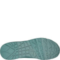 Teal - Back - Skechers Womens-Ladies Uno Stand On Air Trainers