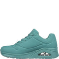Teal - Pack Shot - Skechers Womens-Ladies Uno Stand On Air Trainers