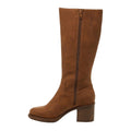 Brown - Close up - Rocket Dog Womens-Ladies Stanley Long Boots