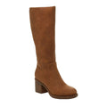 Brown - Front - Rocket Dog Womens-Ladies Stanley Long Boots