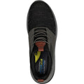 Black-Grey - Lifestyle - Skechers Mens Delson 3.0 Cicada Trainers