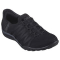 Black - Front - Skechers Womens-Ladies Roll With Me Casual Shoes