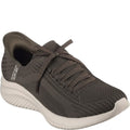 Olive - Front - Skechers Womens-Ladies Ultra Flex 3.0 - Brilliant Casual Shoes