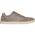 Taupe - Side - Skechers Mens Placer Vinson Trainers