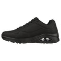 Black - Back - Skechers Mens Uno Stand On Air Lace Up Trainers