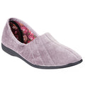 Grey - Front - GBS Audrey Ladies Slipper - Womens Slippers