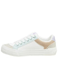White - Pack Shot - Rocket Dog Womens-Ladies Cheery Sporty Colour Block Trainers