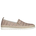 Taupe-Multicoloured - Side - Skechers Womens-Ladies BOBS Flexpadrille 3.0 - Island Muse Espadrilles