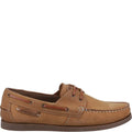 Camel - Side - Cotswold Mens Bartrim Leather Boat Shoes