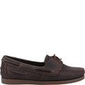 Brown - Side - Cotswold Mens Bartrim Leather Boat Shoes