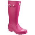 Pink - Front - Hunter Childrens-Kids Original Wellington Boots
