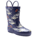 Shark - Front - Cotswold Childrens Puddle Boot - Boys Boots