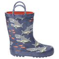 Shark - Back - Cotswold Childrens Puddle Boot - Boys Boots