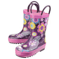 Flower - Pack Shot - Cotswold Childrens Puddle Boot - Girls Boots