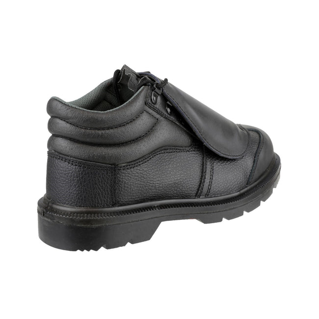 Black - Side - Centek FS333 S3 HRO Metatarsal Safety Boots Black - Mens Boots