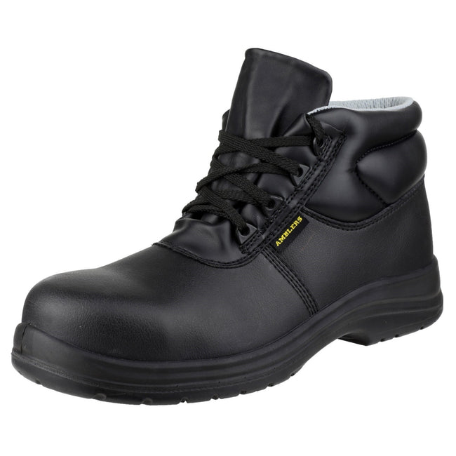 Black - Pack Shot - Amblers FS663 Mens Safety ESD Boots