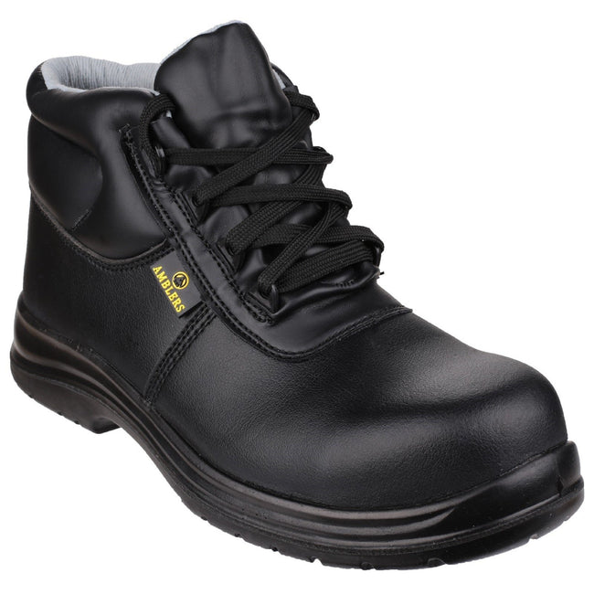 Black - Front - Amblers FS663 Mens Safety ESD Boots
