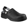 Black - Front - Amblers FS514 Unisex Clog Style Safety Shoes