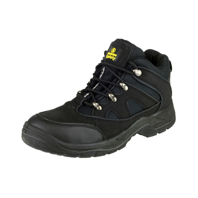 Black - Lifestyle - Amblers Unisex Steel FS151 SB-P Mid Boot - Mens Womens Boots