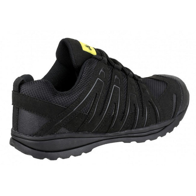 Black - Back - Amblers Safety FS40C Unisex Adults Safety Trainers