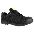 Black - Front - Amblers Safety FS40C Unisex Adults Safety Trainers