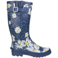 Daisy - Back - Cotswold Womens-Ladies Burghley Pull On Patterned Wellington Boots