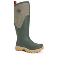 Olive - Front - Muck Boots Womens-Ladies Arctic Sport Tall Pill On Wellie Boots