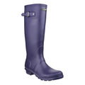 Purple - Back - Cotswold Unisex Sandringham Wellington Boots