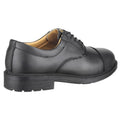 Black - Back - Amblers Safety Mens FS43 Antistatic Lace Up Oxford Safety Shoes
