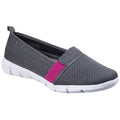Grey - Front - Fleet & Foster Womens-Ladies Canary Summer Shoes