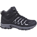 Black-Grey - Back - Cotswold Mens Abbeydale Mid Hiking Boots