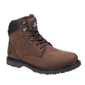 Brown - Front - Amblers Mens Millport Lace Up Boot