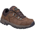 Brown - Front - Cotswold Mens Hawling Lace Up Walking Shoe