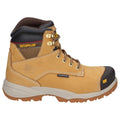 Honey - Side - Caterpillar Mens Spiro Lace Up Waterproof Leather Safety Boot