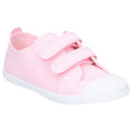 Pink - Front - Flossy Sasha Girls Junior Touch Fastening Shoe