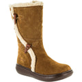 Chestnut - Front - Rocket Dog Womens-Ladies Slope Mid Calf Winter Boot