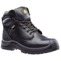 Black - Front - Amblers Unisex Adults Wrekin Waterproof Leather Safety Boot