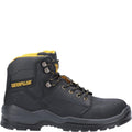 Black - Back - Caterpillar Mens Striver Lace Up Injected Leather Safety Boot