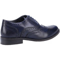 Navy - Lifestyle - Hush Puppies Womens-Ladies Natalie Lace Up Leather Brogue Shoe