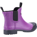 Purple - Side - Cotswold Womens-Ladies Blenheim Wellington Boot