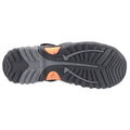 Grey-Orange - Side - Cotswold Mens Sandhurst Touch Fastening Sandal