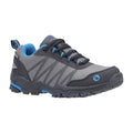 Blue-Grey - Back - Cotswold Childrens-Kids Little Dean Lace Up Hiking Waterproof Trainer